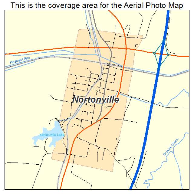 Nortonville, KY location map 