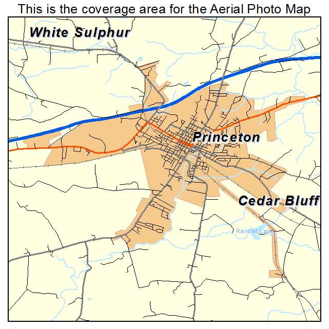 Princeton, KY location map 