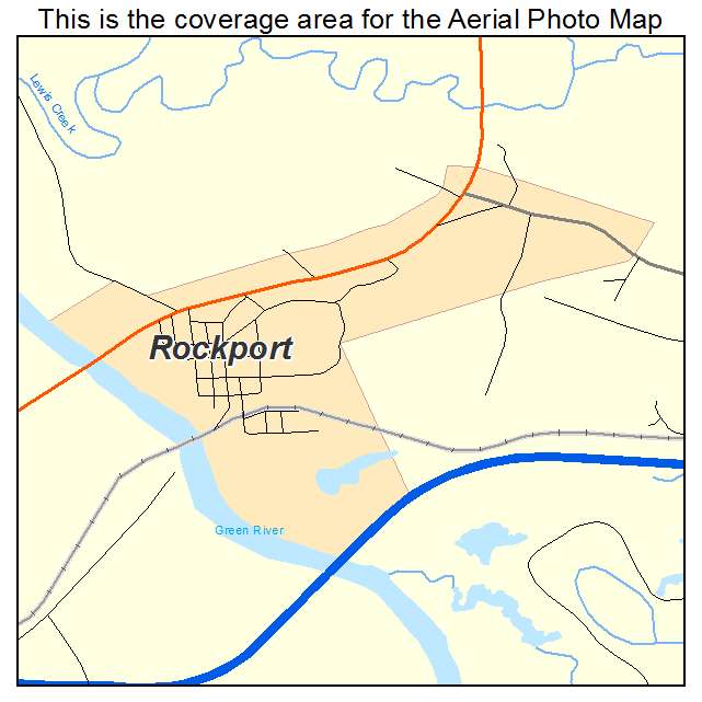 Rockport, KY location map 