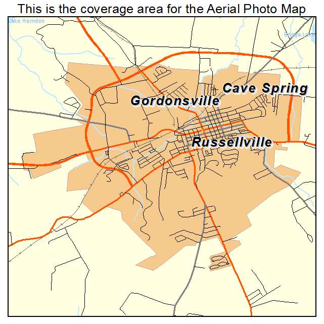 Russellville, KY location map 