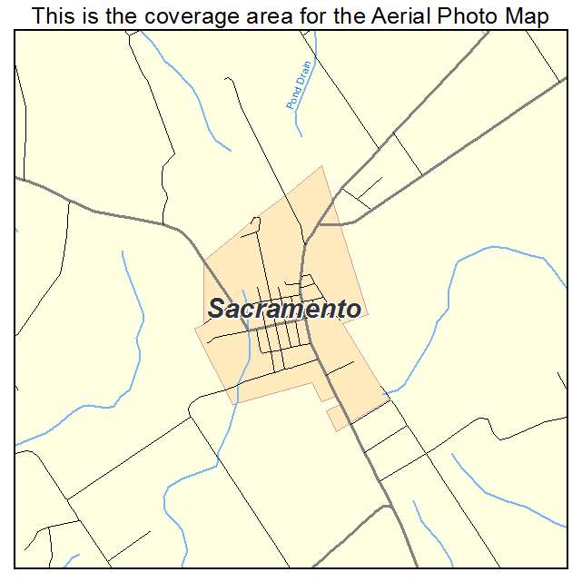 Sacramento, KY location map 