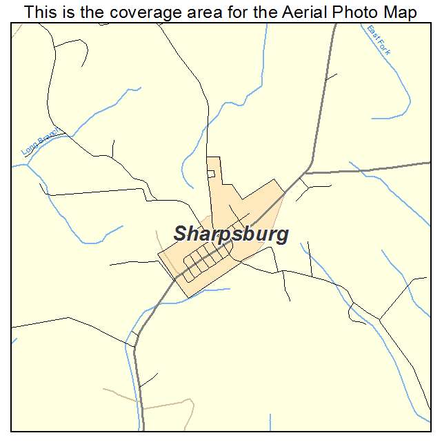 Sharpsburg, KY location map 