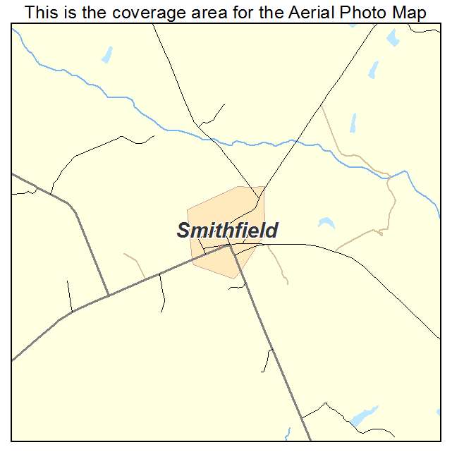 Smithfield, KY location map 