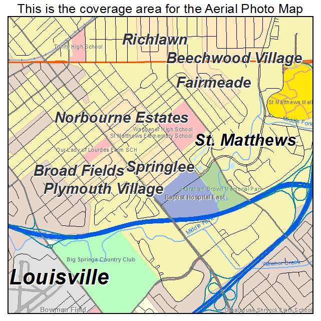 Springlee, KY location map 