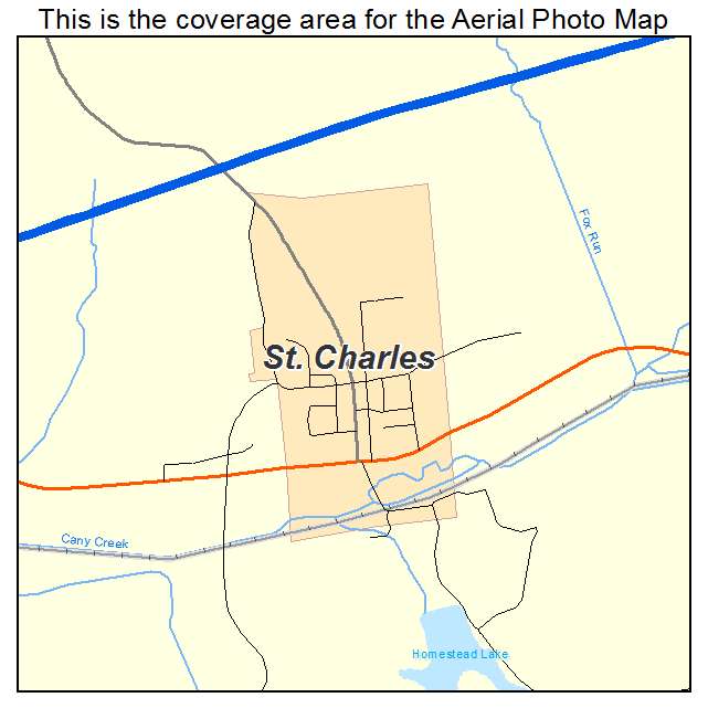 St Charles, KY location map 