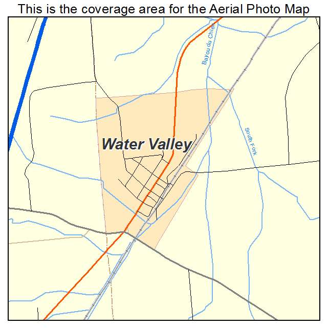 Water Valley, KY location map 