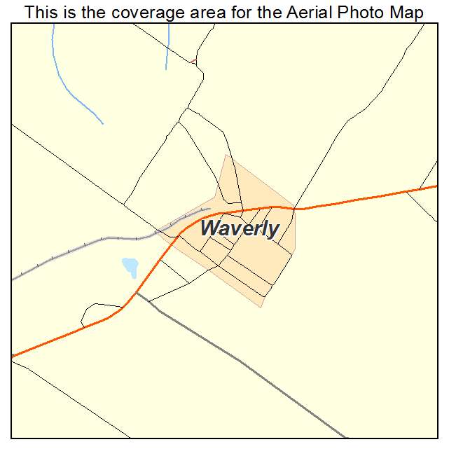 Waverly, KY location map 