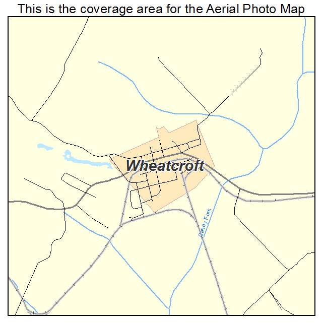 Wheatcroft, KY location map 