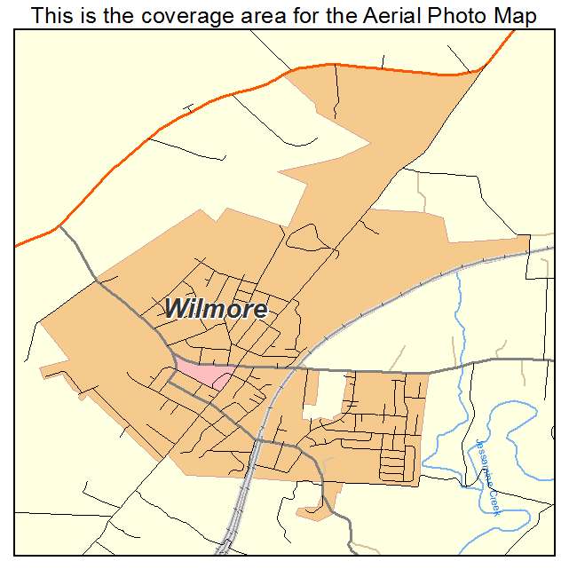 Wilmore, KY location map 