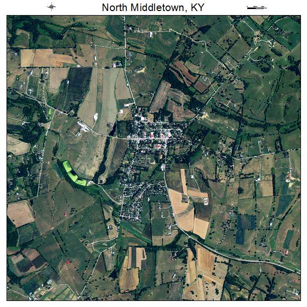 North Middletown, KY air photo map