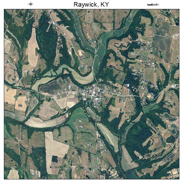 Raywick, KY air photo map