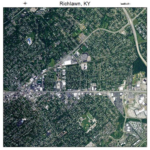 Richlawn, KY air photo map