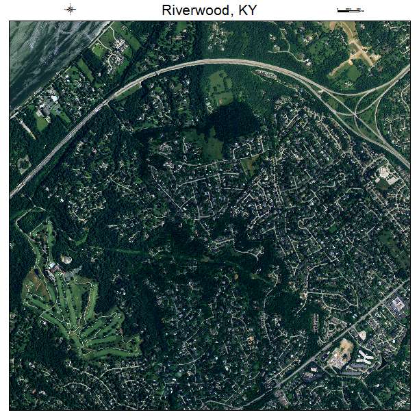 Riverwood, KY air photo map