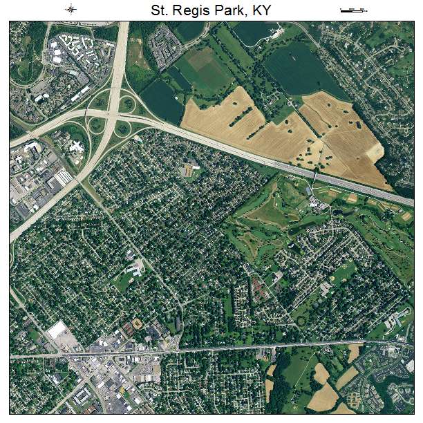 St Regis Park, KY air photo map
