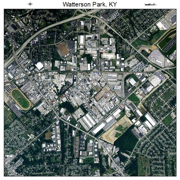 Watterson Park, KY air photo map