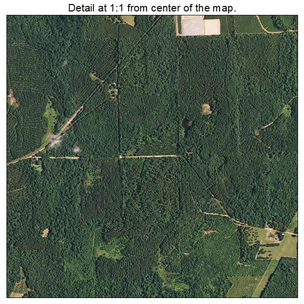 Ashland, Louisiana aerial imagery detail