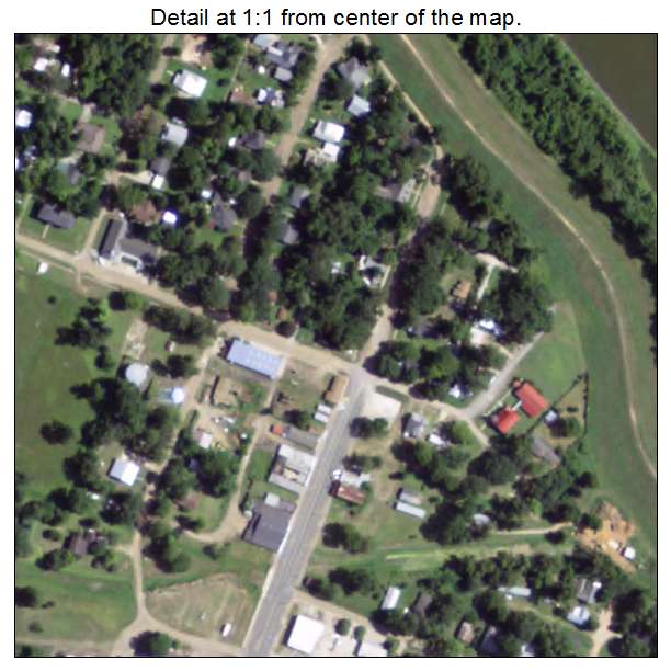 Boyce, Louisiana aerial imagery detail