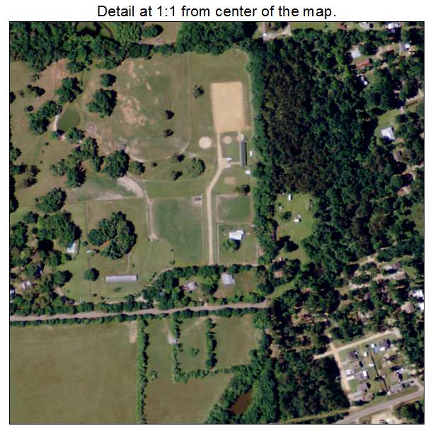 Folsom, Louisiana aerial imagery detail