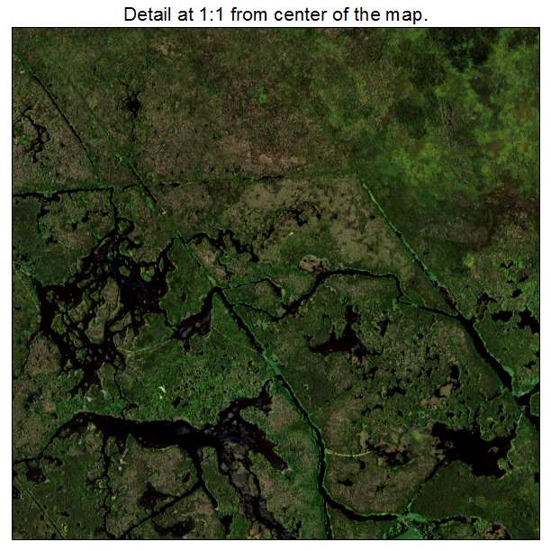 Jean Lafitte, Louisiana aerial imagery detail