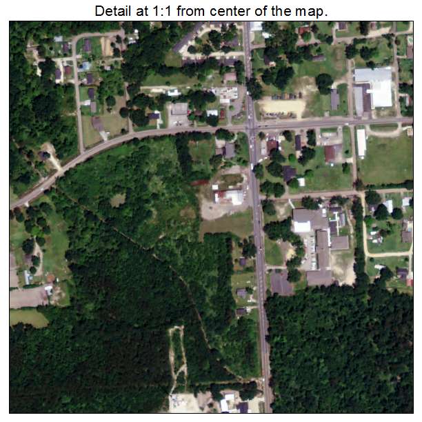 Natalbany, Louisiana aerial imagery detail