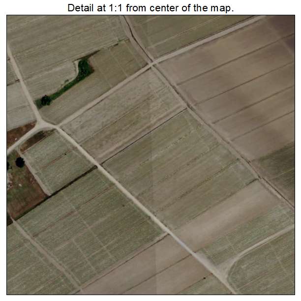 Supreme, Louisiana aerial imagery detail
