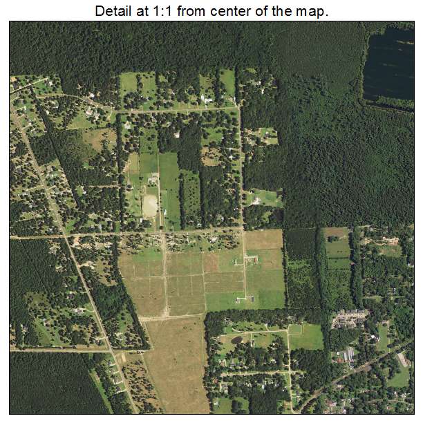 Swartz, Louisiana aerial imagery detail