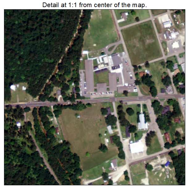 Tickfaw, Louisiana aerial imagery detail