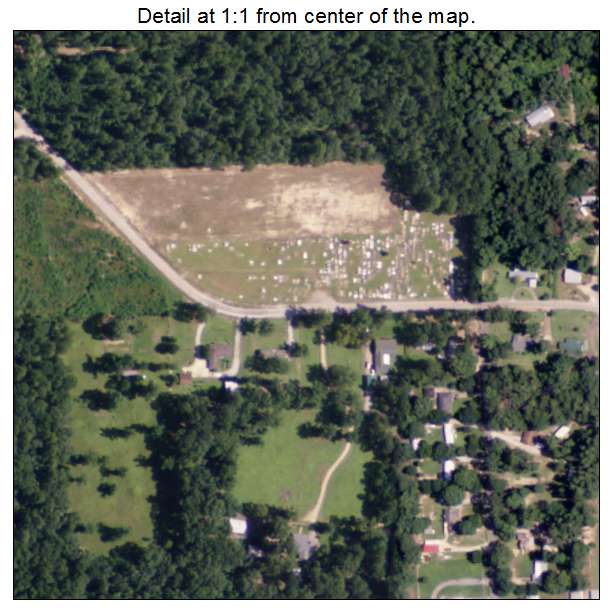 Turkey Creek, Louisiana aerial imagery detail