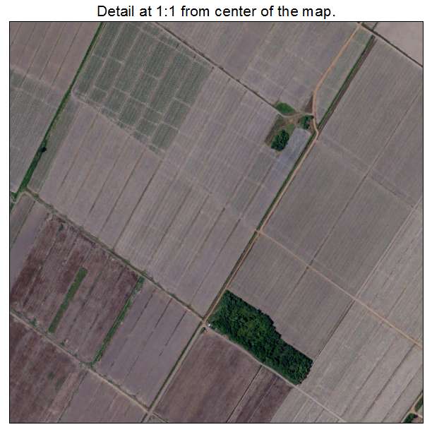 Wallace, Louisiana aerial imagery detail