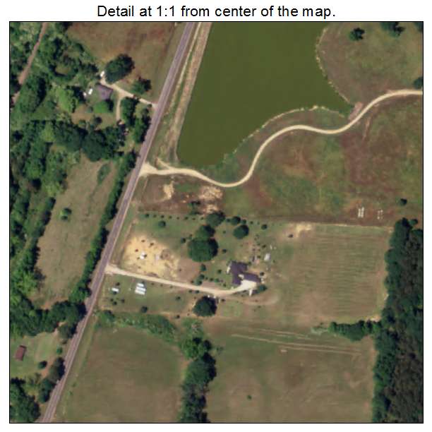 Wilson, Louisiana aerial imagery detail