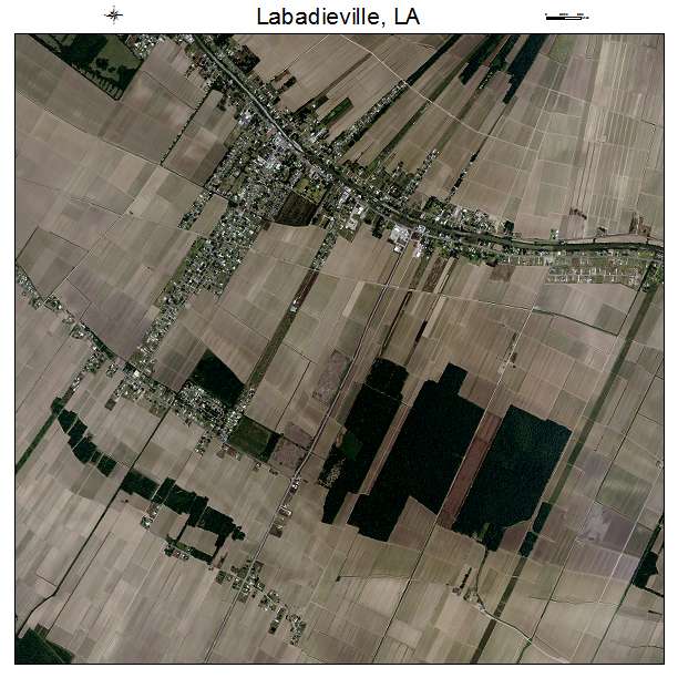 Labadieville, LA air photo map