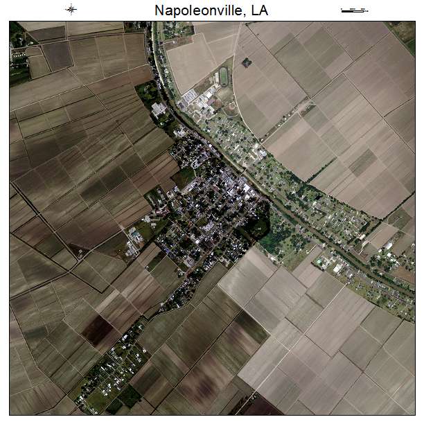 Napoleonville, LA air photo map