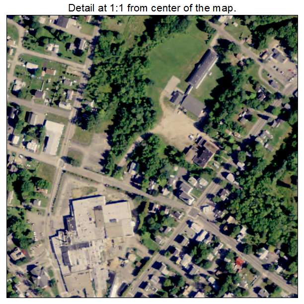 Berwick, Maine aerial imagery detail
