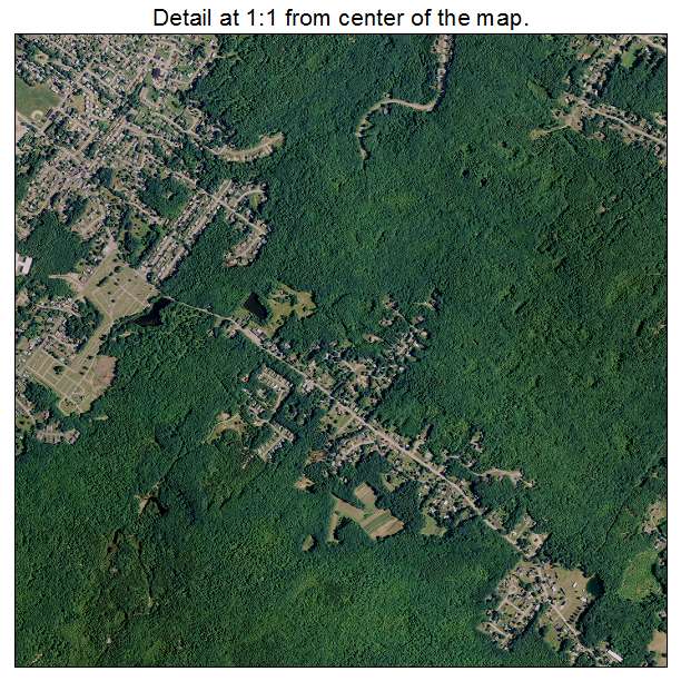 Biddeford, Maine aerial imagery detail