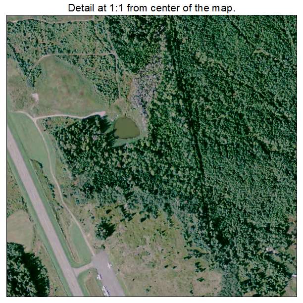 Machias, Maine aerial imagery detail