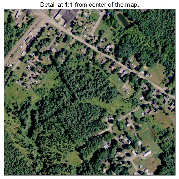 North Berwick, Maine aerial imagery detail