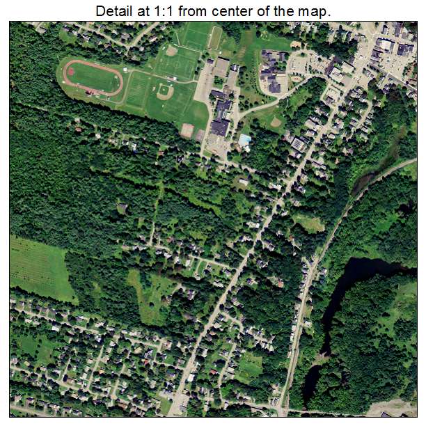 Orono, Maine aerial imagery detail
