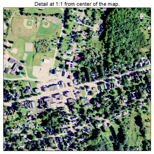 Thomaston, Maine aerial imagery detail