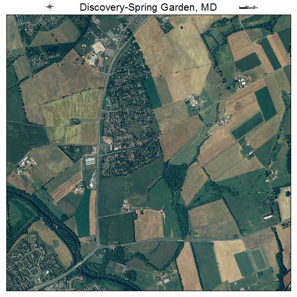 Beauport, MD air photo map