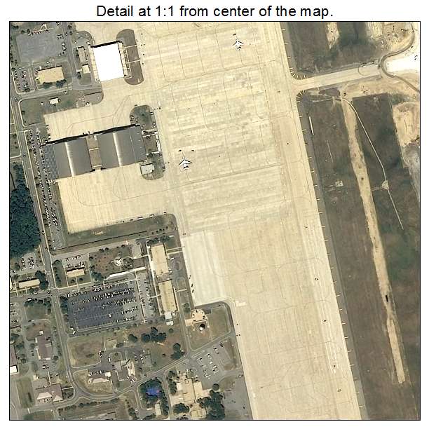 Andrews AFB, Maryland aerial imagery detail
