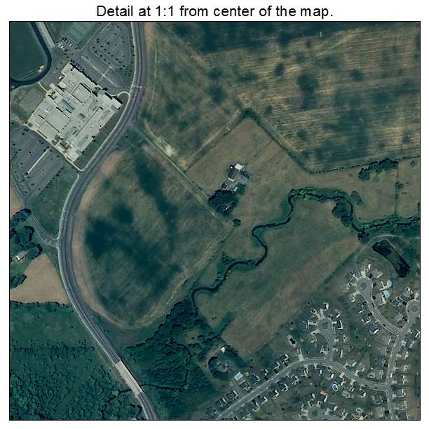 Ballenger Creek, Maryland aerial imagery detail