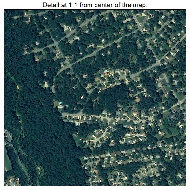 Beltsville, Maryland aerial imagery detail