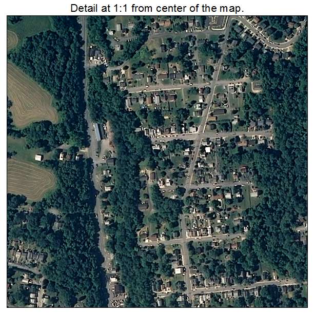 Brunswick, Maryland aerial imagery detail