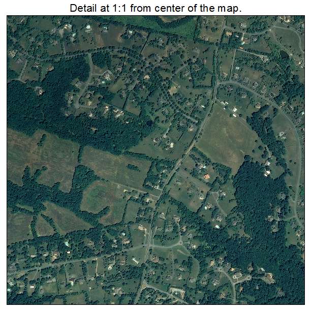Darnestown, Maryland aerial imagery detail