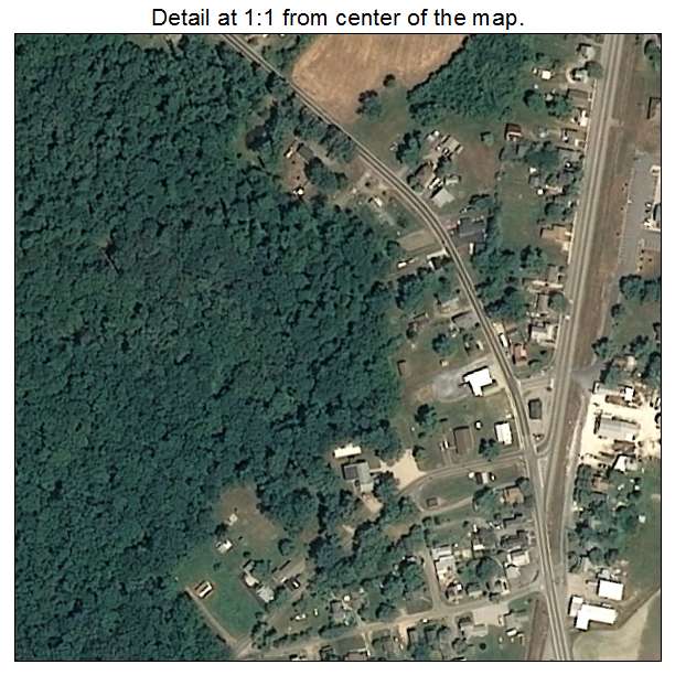 Goldsboro, Maryland aerial imagery detail