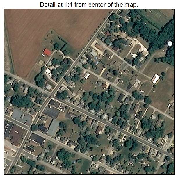 Hebron, Maryland aerial imagery detail