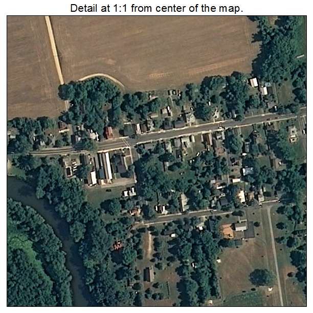 Hillsboro, Maryland aerial imagery detail