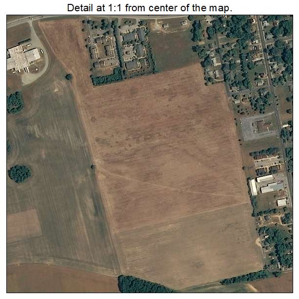 Hurlock, Maryland aerial imagery detail