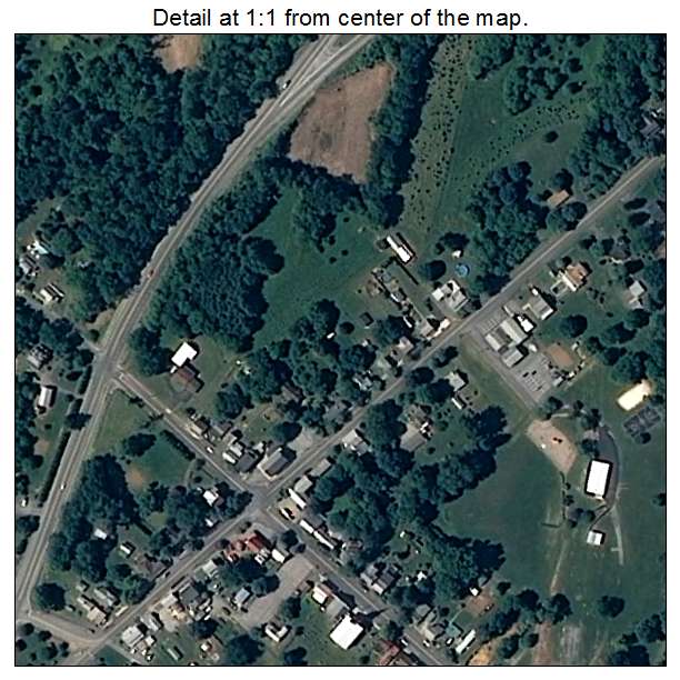 Leitersburg, Maryland aerial imagery detail