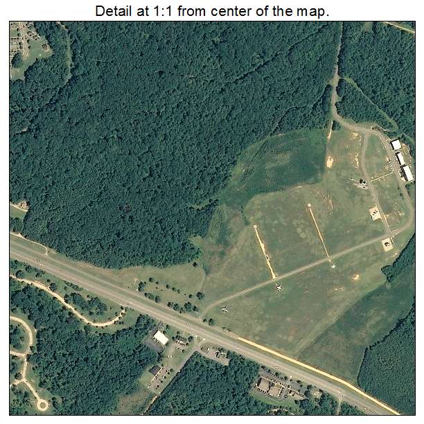 Lexington Park, Maryland aerial imagery detail